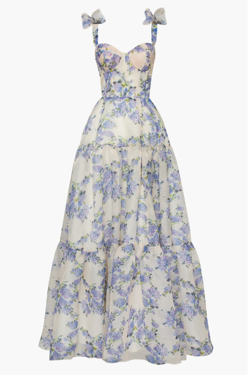 Viola™ | Lange jurk met bloemenprint