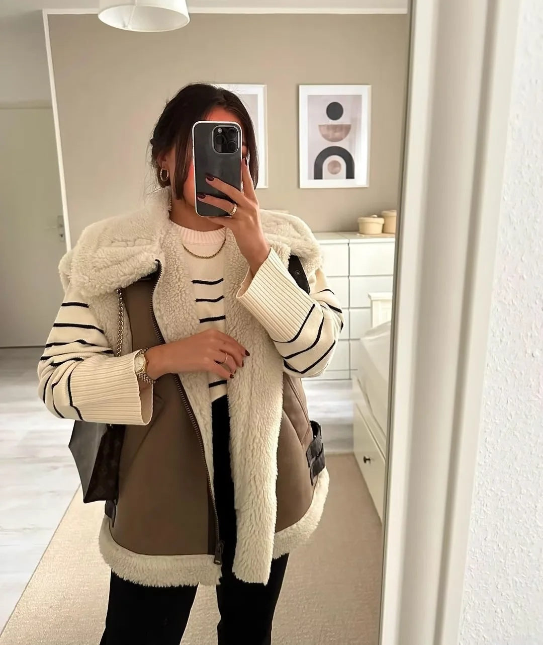 Mona™ | Gilet met pels