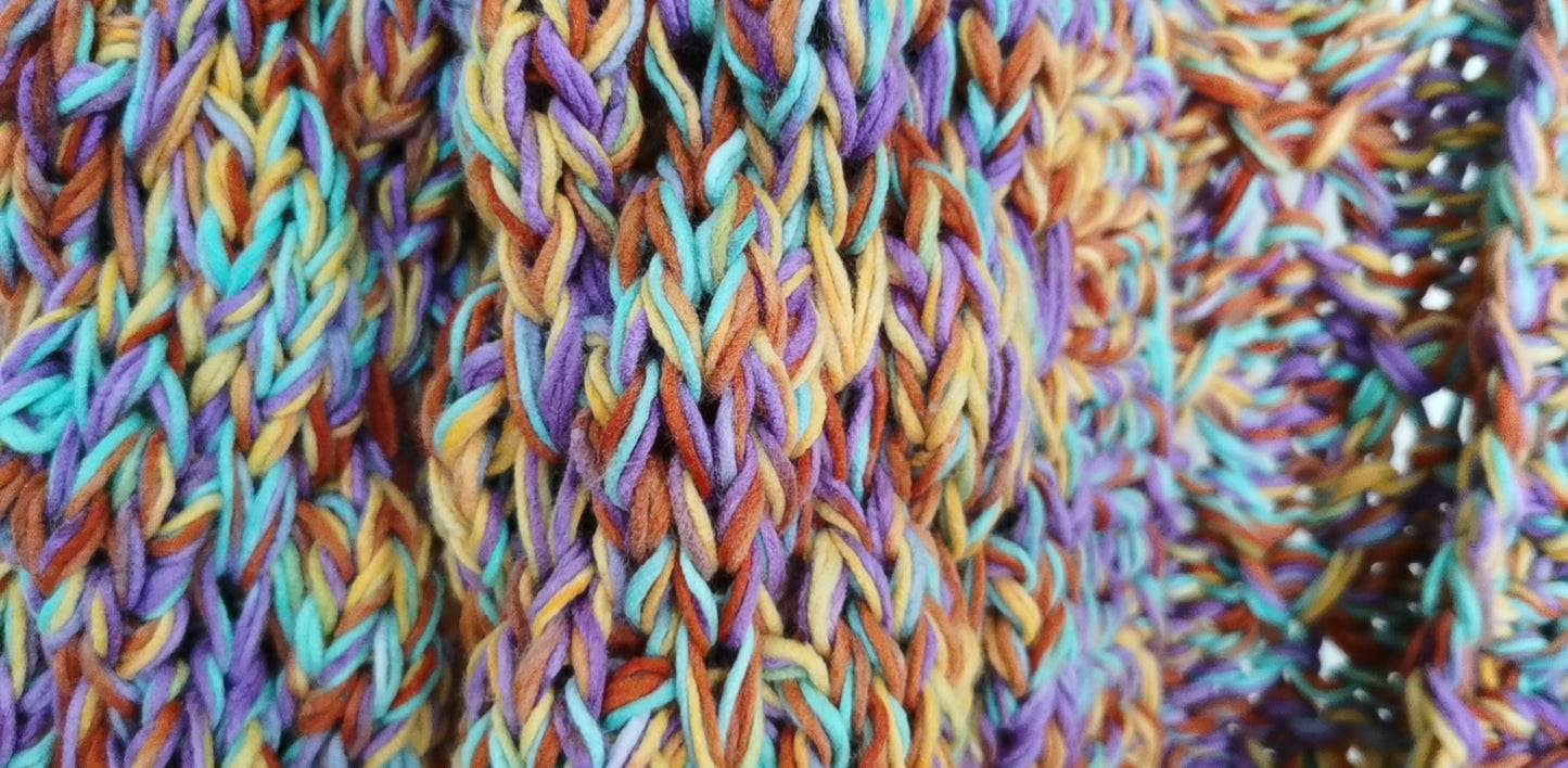 Quinn™ | Kleurrijke gevlochten cardigan