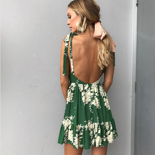 May™ | Jurk met open rug