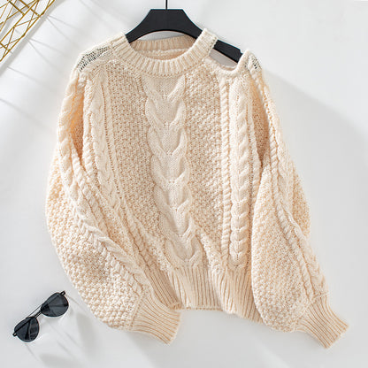 Caro™ | Sweater (met blote schouder)