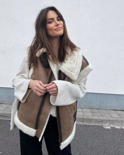 Mona™ | Gilet met pels