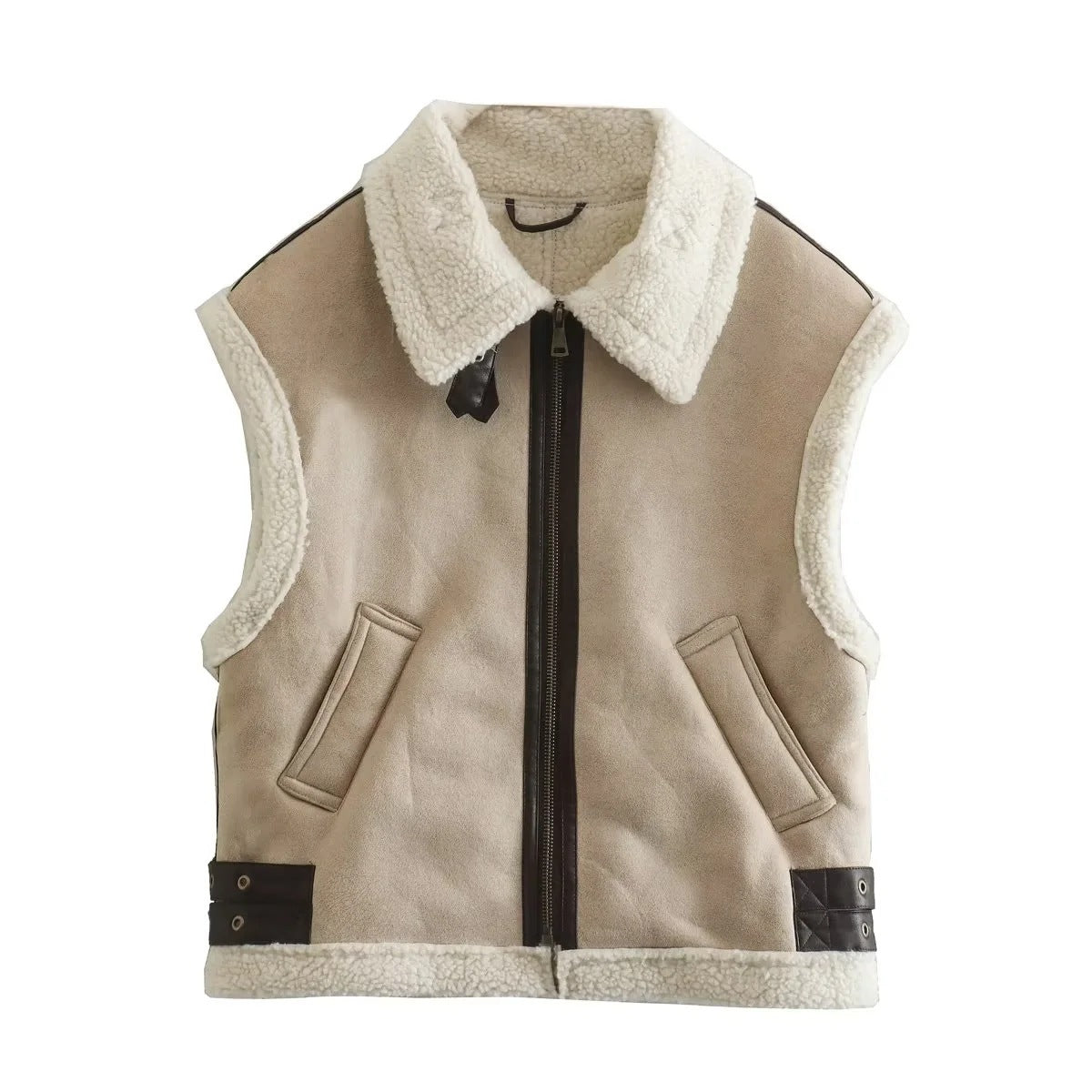 Mona™ | Gilet met pels