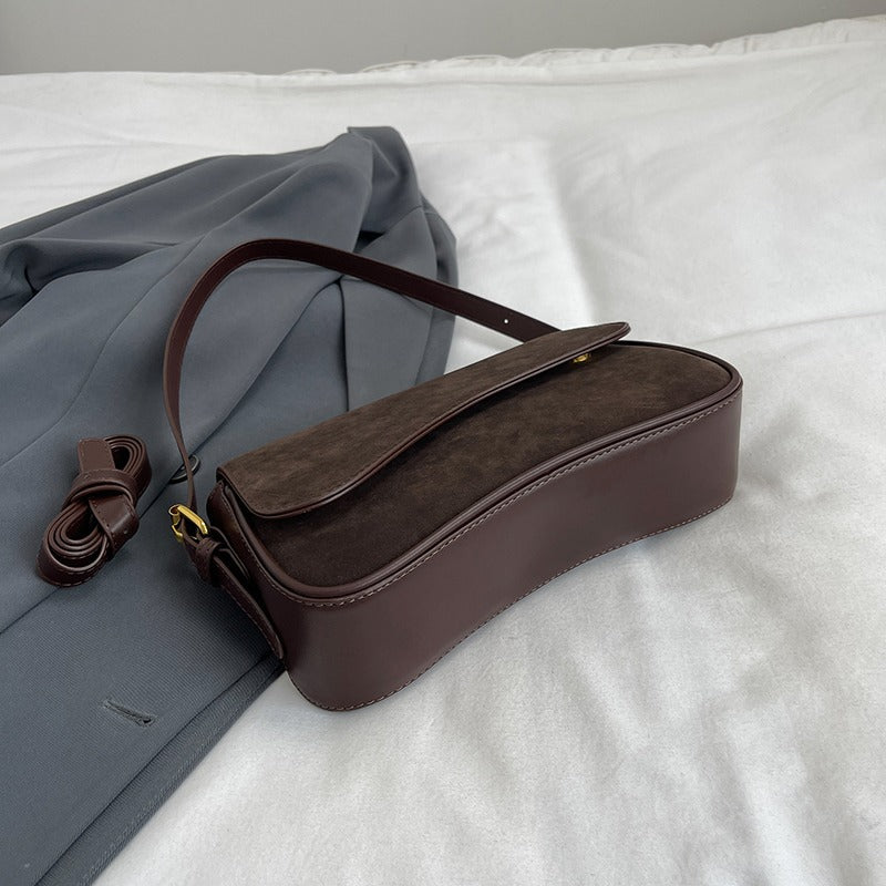 Olivia™ | Schoudertas (Suède)