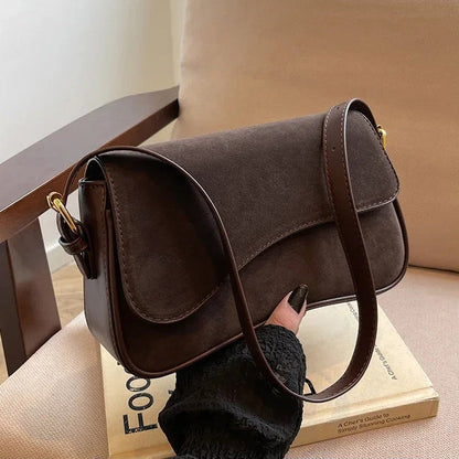 Olivia™ | Schoudertas (Suède)