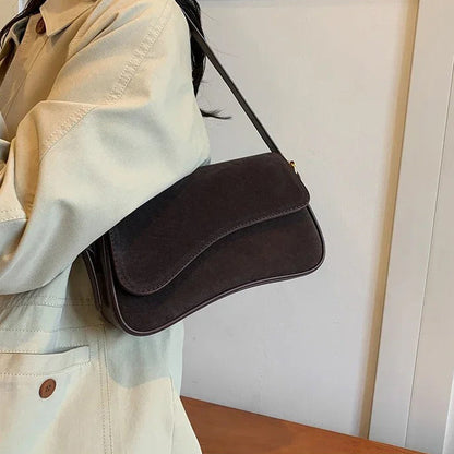 Olivia™ | Schoudertas (Suède)