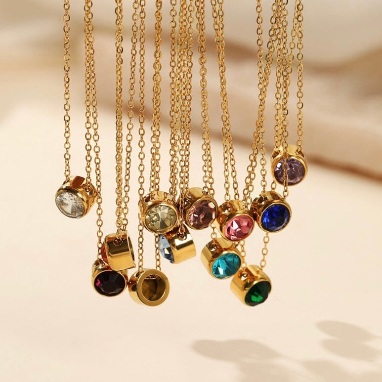 Planet™ | Geboortesteen ketting