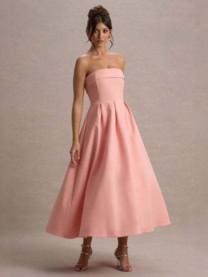 Elisa™  | Bandeau midi-jurk