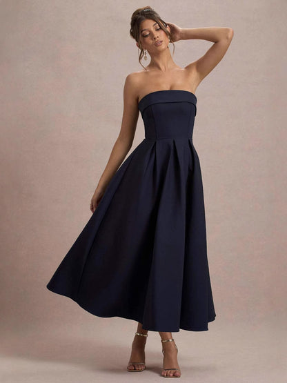 Elisa™  | Bandeau midi-jurk