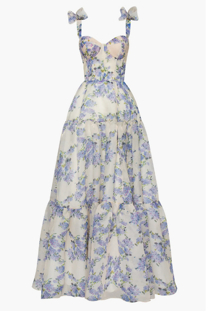 Viola™ | Lange jurk met bloemenprint