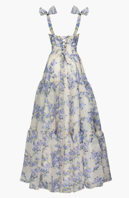 Viola™ | Lange jurk met bloemenprint
