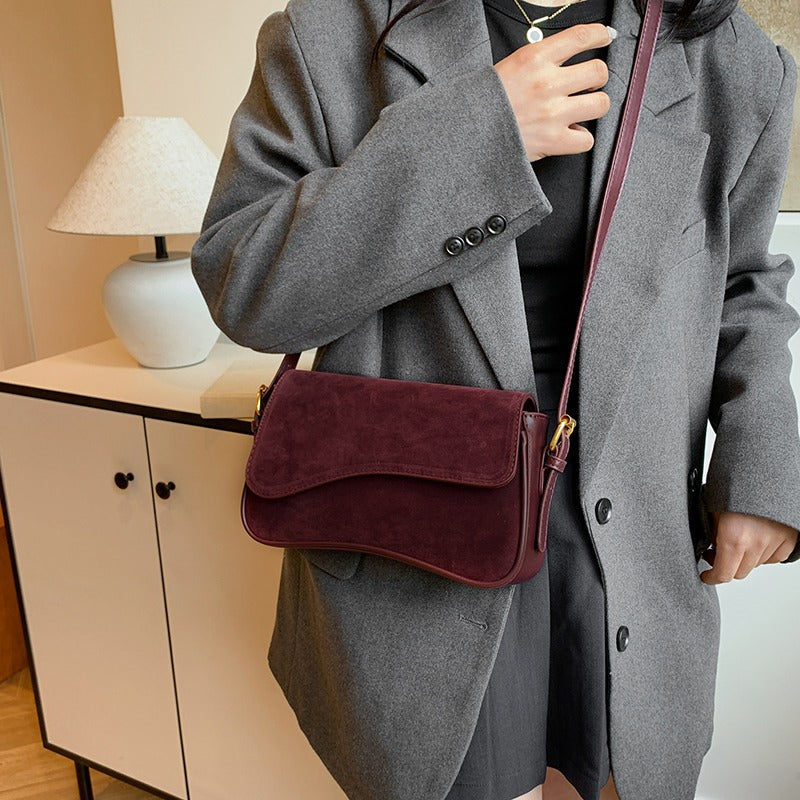 Olivia™ | Schoudertas (Suède)