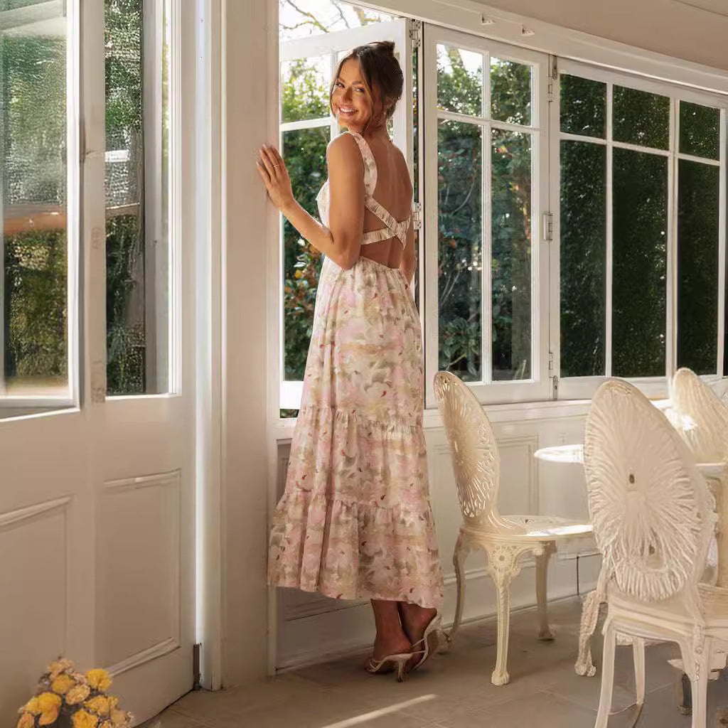 Runa™ | Jurk met bloemenprint