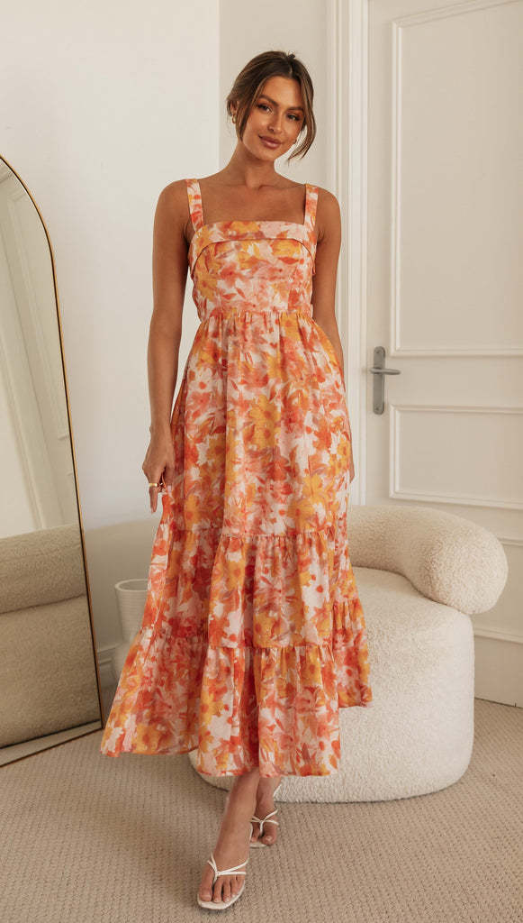 Runa™ | Jurk met bloemenprint