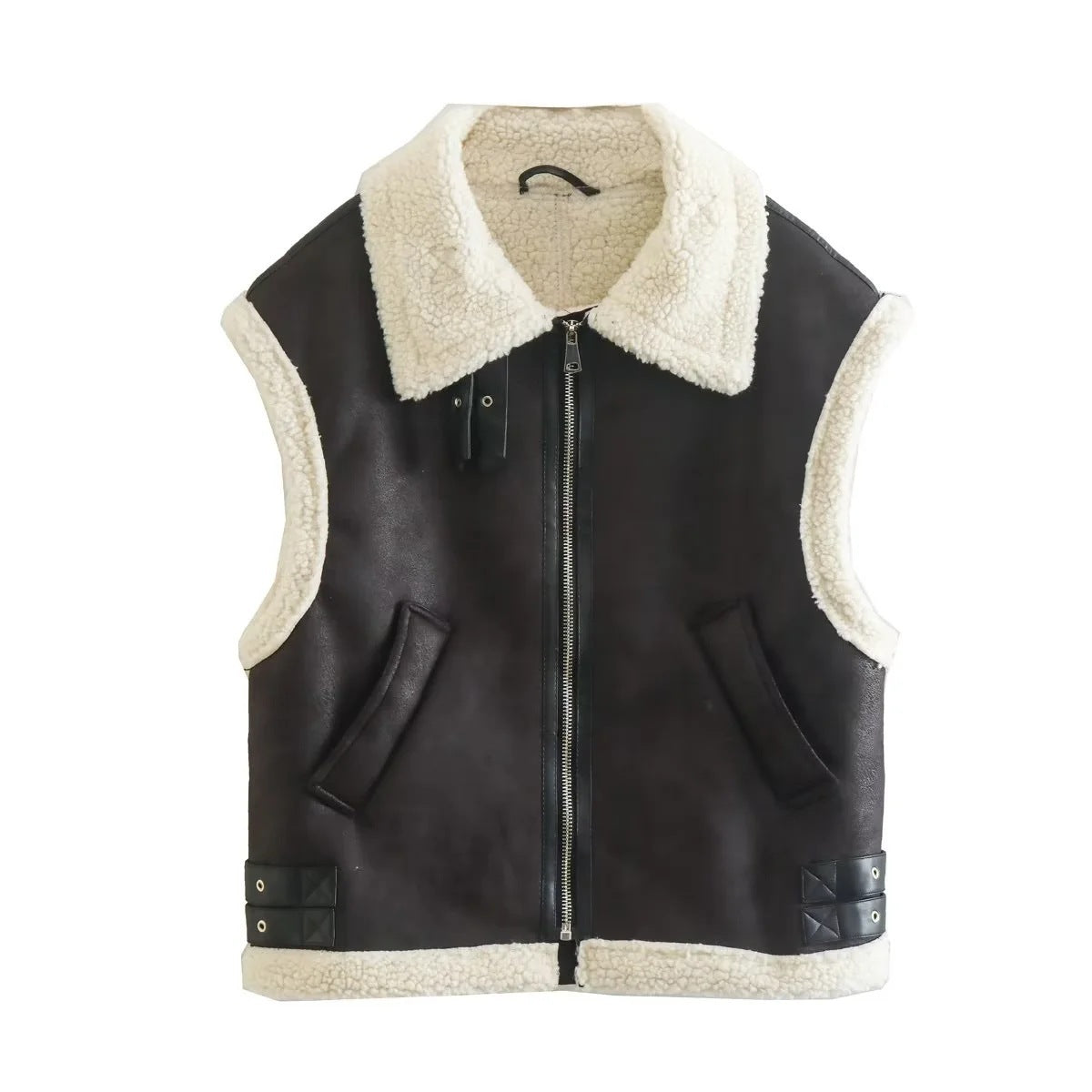 Mona™ | Gilet met pels