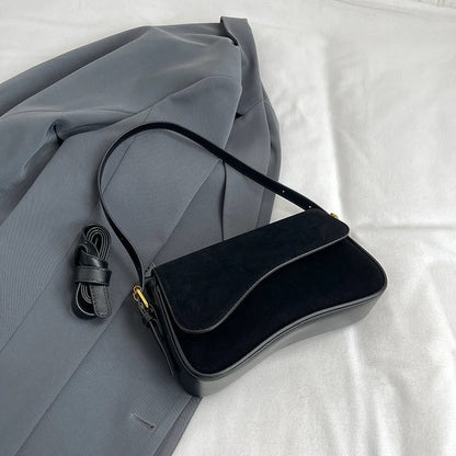 Olivia™ | Schoudertas (Suède)