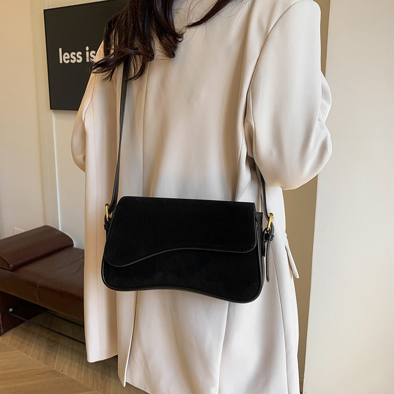 Olivia™ | Schoudertas (Suède)