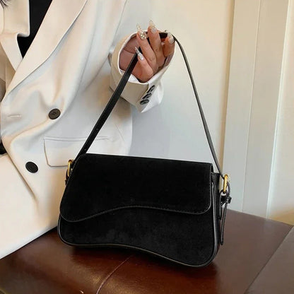 Olivia™ | Schoudertas (Suède)