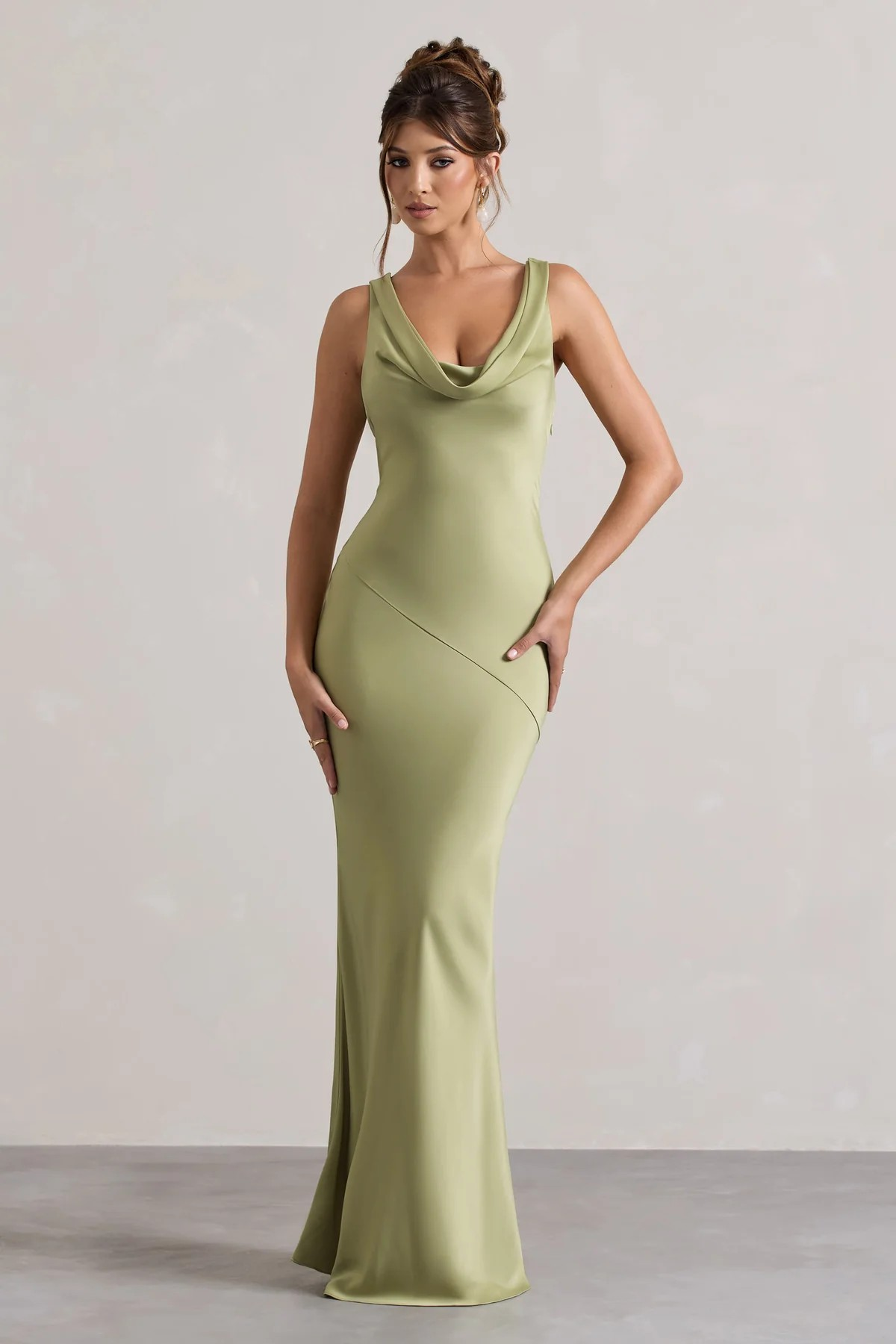 Alessia™ | V-hals maxi-jurk