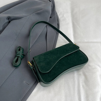 Olivia™ | Schoudertas (Suède)