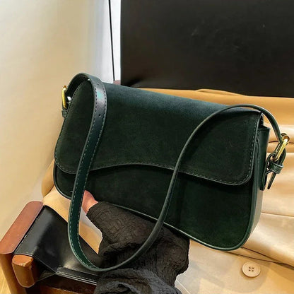 Olivia™ | Schoudertas (Suède)