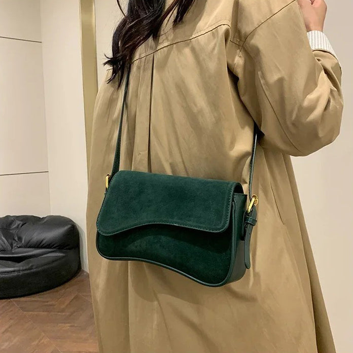 Olivia™ | Schoudertas (Suède)