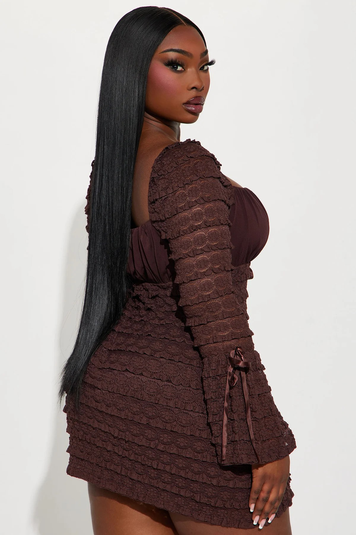 Emilia™ | Mini-jurk met ruches