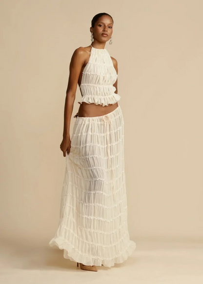 Freya™ | Zomerse set - topje en maxi-rok