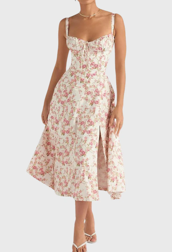 Ivy™ | Jurk met bloempatroon