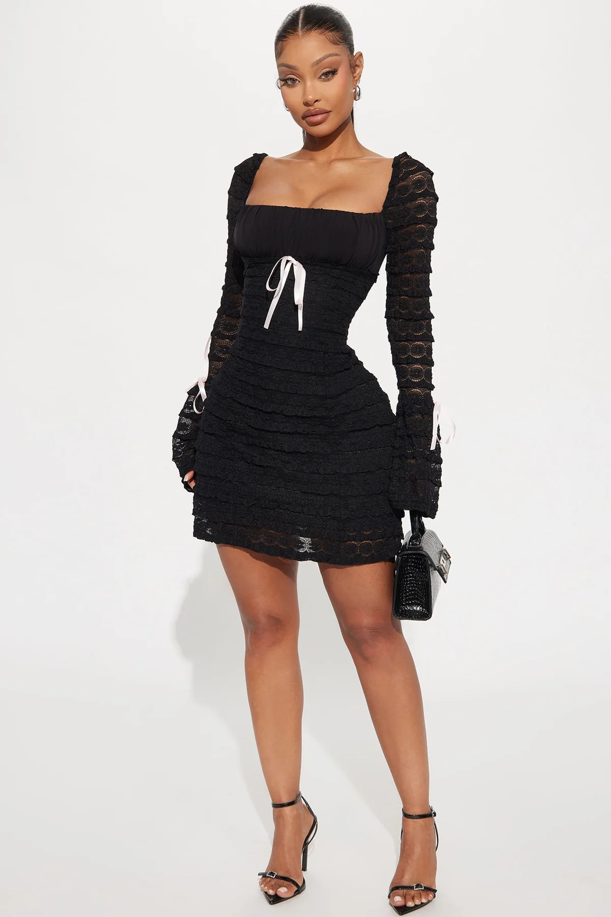 Emilia™ | Mini-jurk met ruches